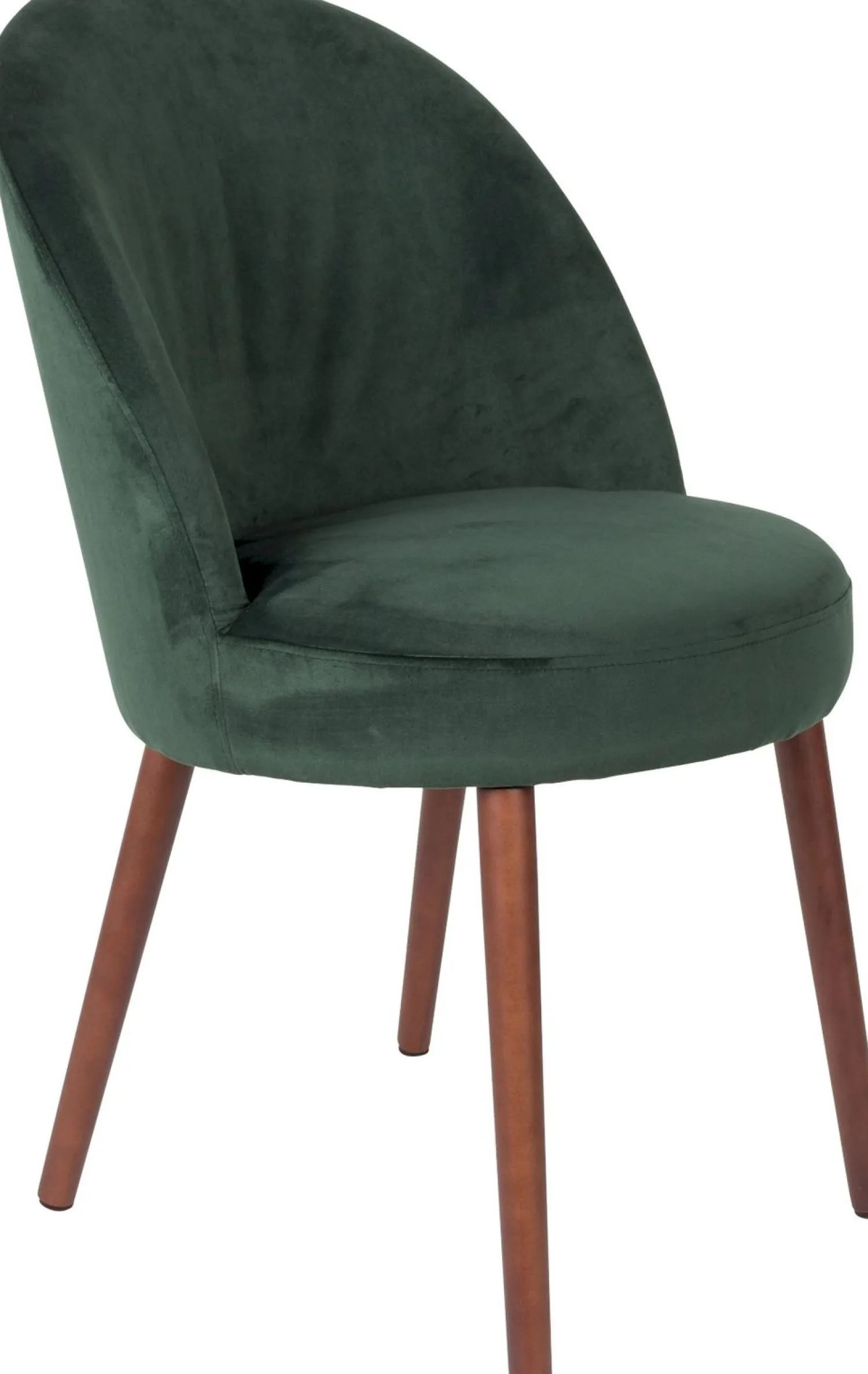 Kuipstoelen|Eetkamerstoelen Zonder Armleuning-Dutchbone Barbara Eetkamerstoel Green