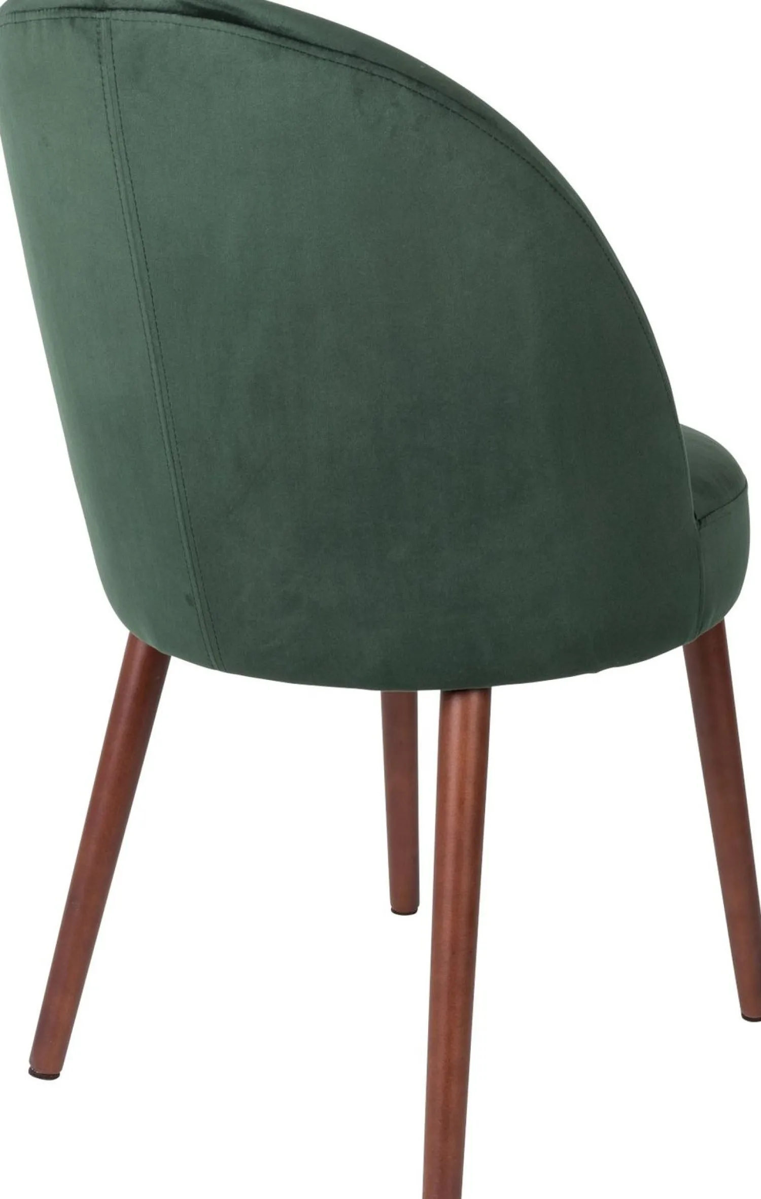 Kuipstoelen|Eetkamerstoelen Zonder Armleuning-Dutchbone Barbara Eetkamerstoel Green