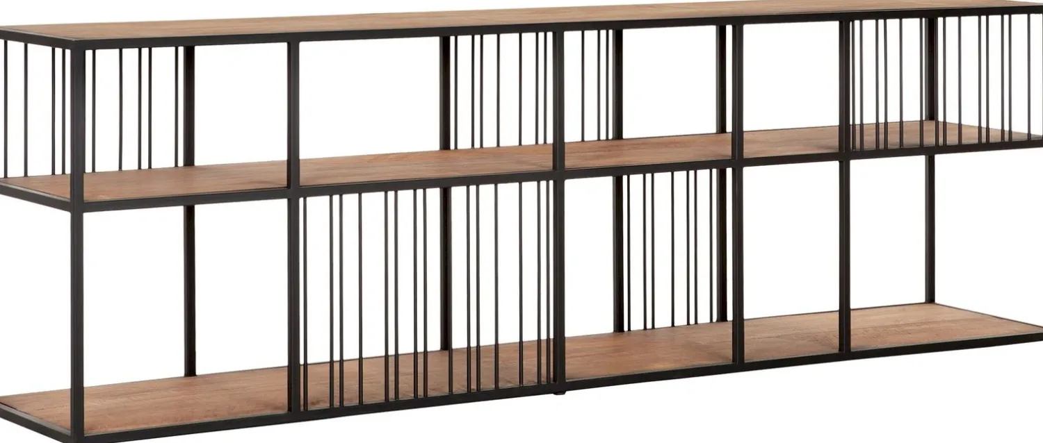Tv-Meubels-DTP Home Barra Tv-meubel Bruin, Zwart