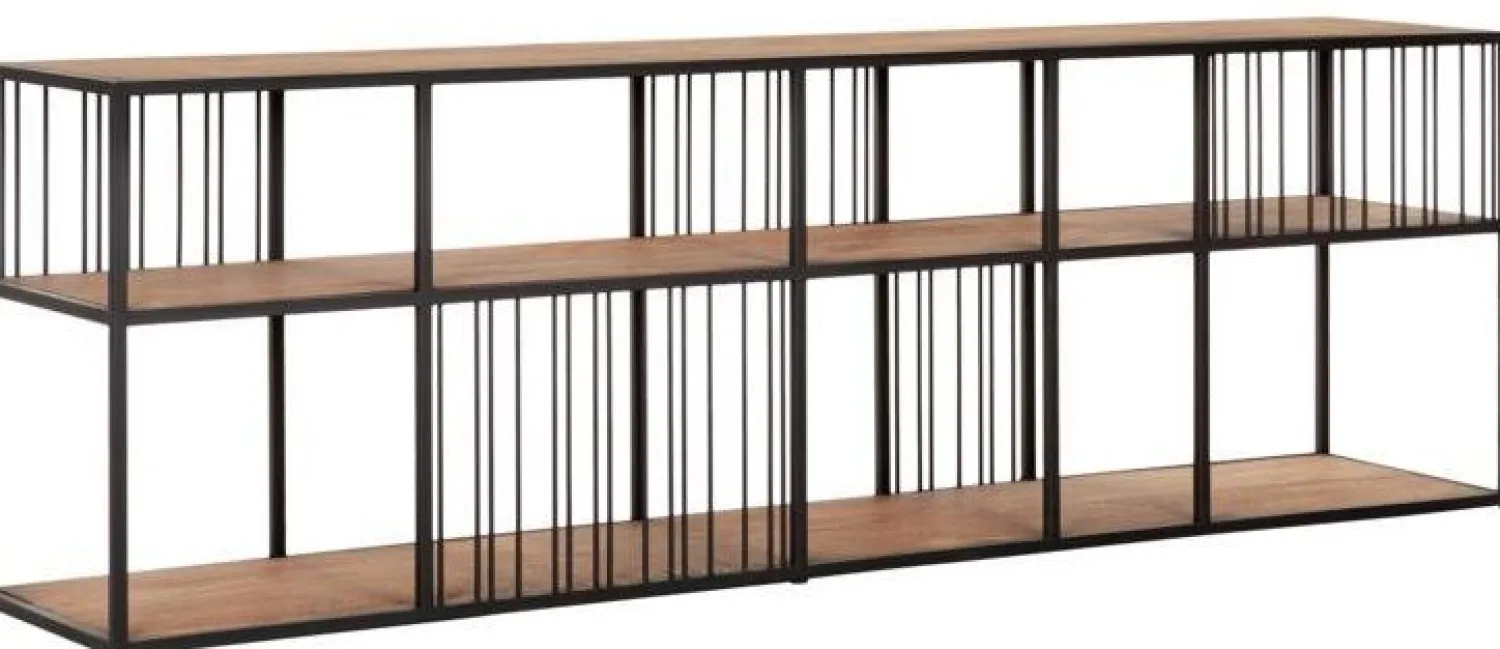 Tv-Meubels-DTP Home Barra Tv-meubel Bruin, Zwart