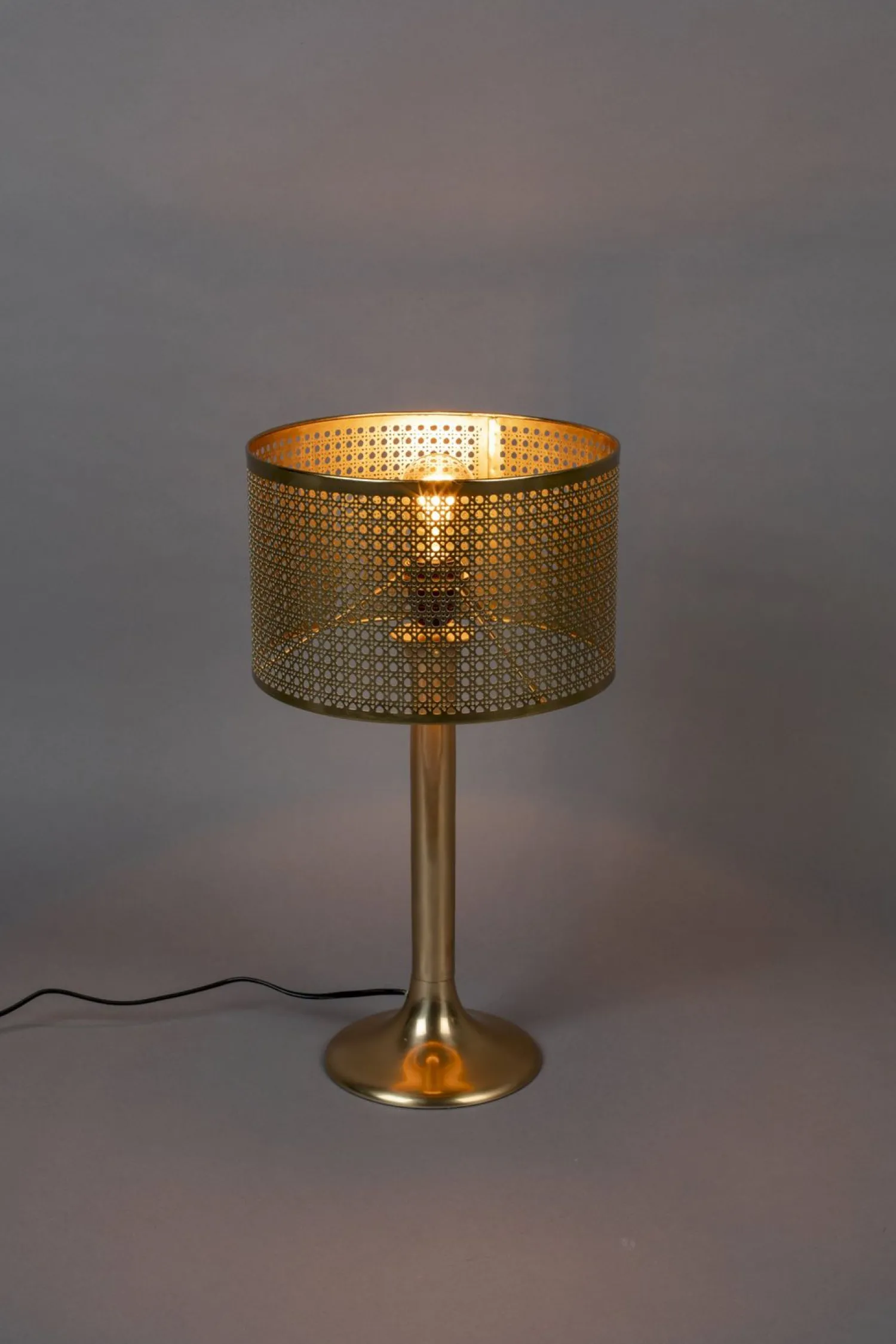 Tafellampen|Tafellampen-Dutchbone Barun Tafellamp Goud