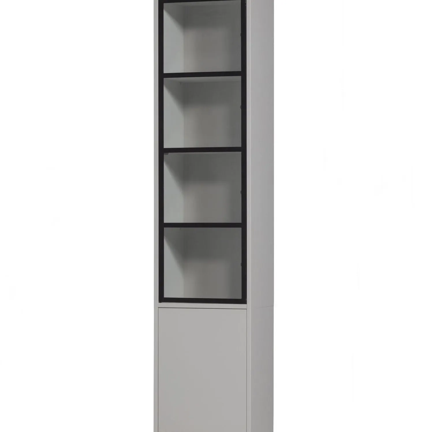 Vitrinekasten-vtwonen Basic Vitrinekast Mist