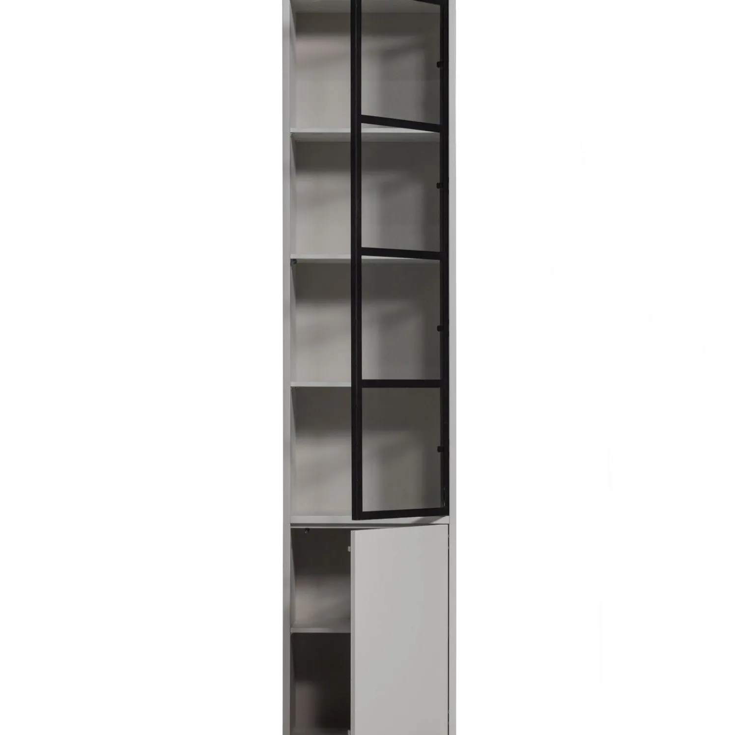Vitrinekasten-vtwonen Basic Vitrinekast Mist