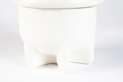 Vazen & Potten-Zuiver Bassin Vaas White