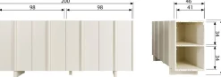 Dressoirs-WOOOD Basu Dressoir Dust