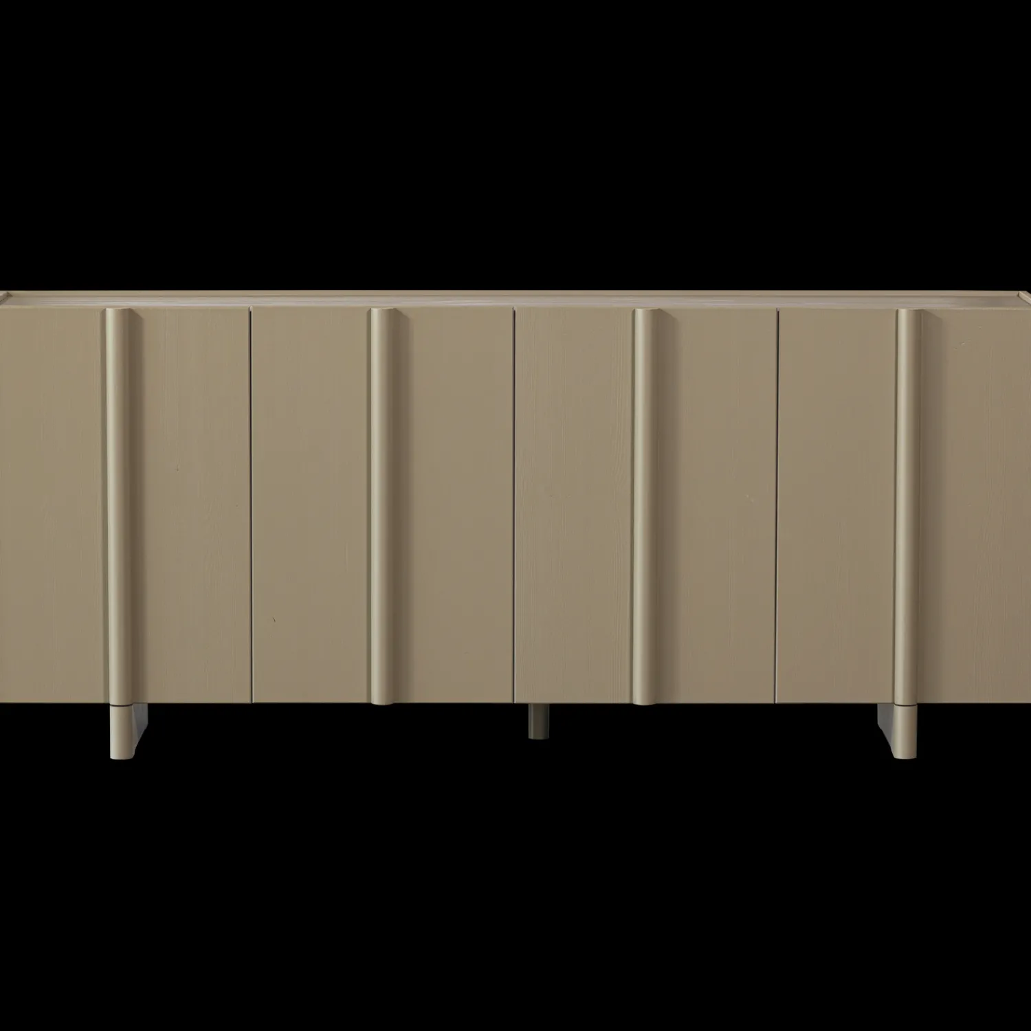 Dressoirs-WOOOD Basu Dressoir Mud