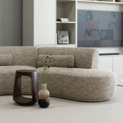 Houten Bijzettafels-WOOOD Bayo Bijzettafel Walnoot