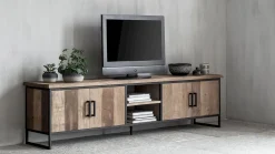 Tv-Meubels-DTP Home Beam Large Tv-meubel Bruin