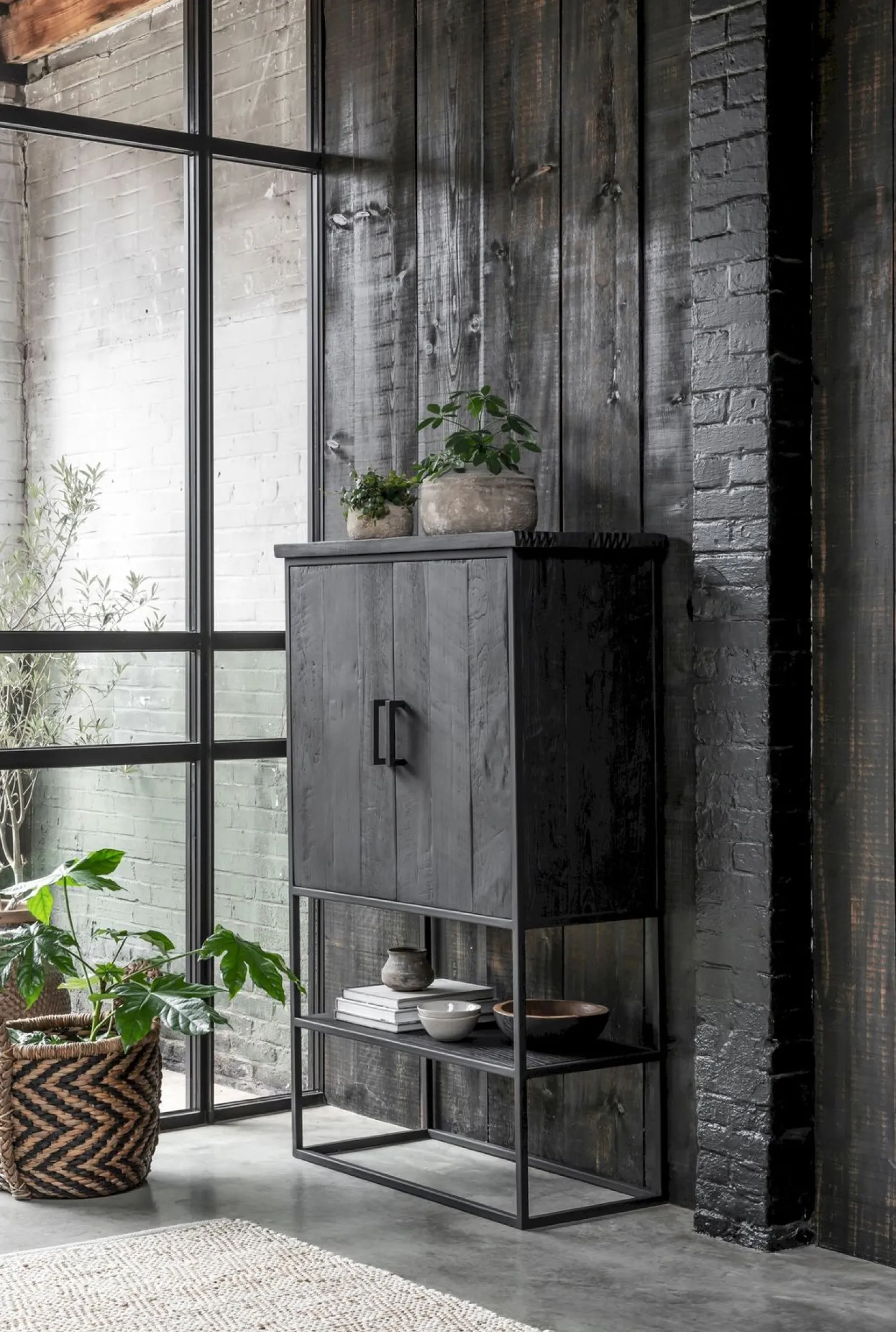 Dressoirs-DTP Home Beam Opbergkast Zwart
