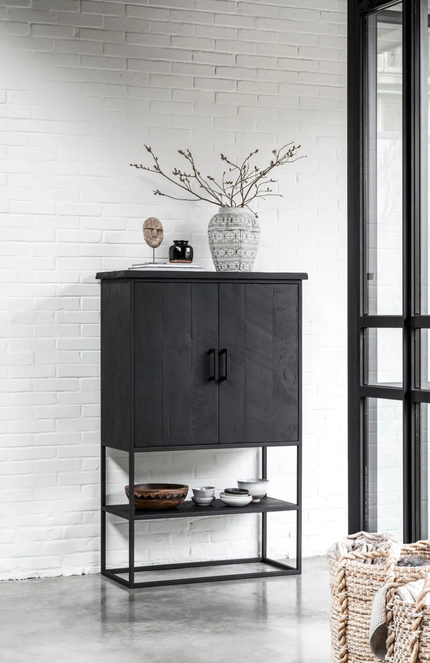 Dressoirs-DTP Home Beam Opbergkast Zwart
