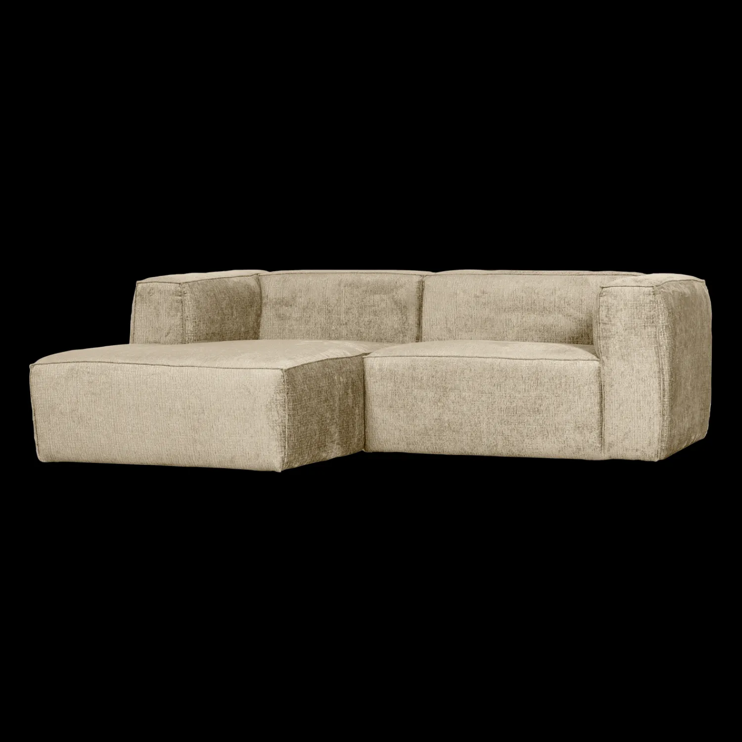 Hoekbanken-WOOOD Bean Chaise Longue Hoekbank Buttermilk