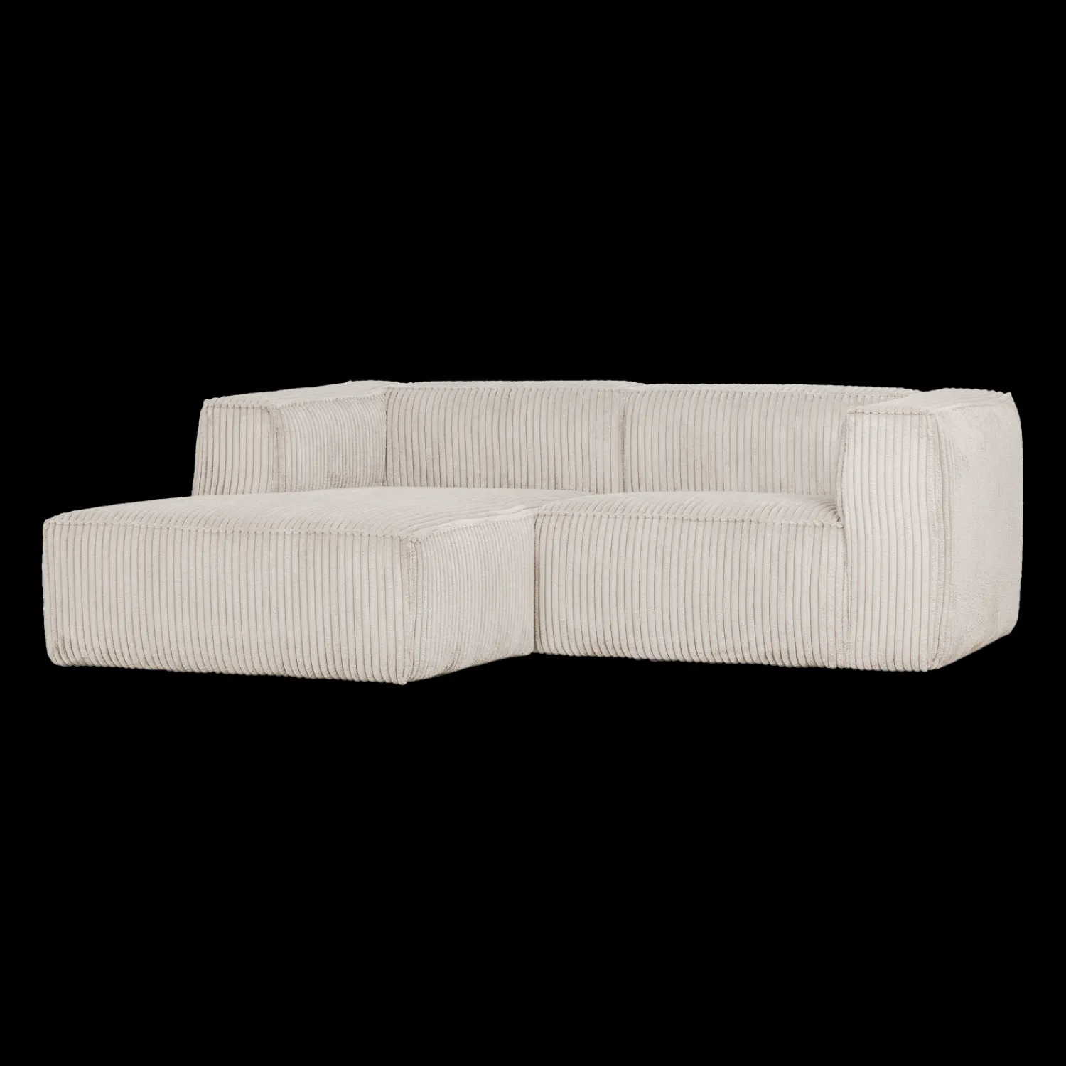 Hoekbanken-WOOOD Bean Chaise Longue Hoekbank Naturel
