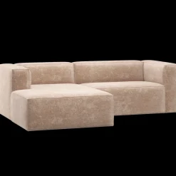 Hoekbanken-WOOOD Bean Chaise Longue Hoekbank Naturel