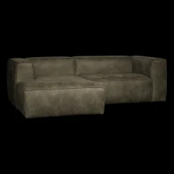 Hoekbanken-WOOOD Bean Chaise Longue Hoekbank Army