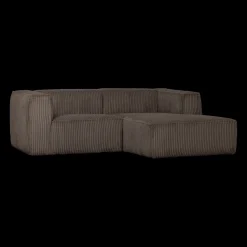 Hoekbanken-WOOOD Bean Chaise Longue Hoekbank Mud