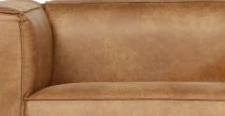 Leren Fauteuils-WOOOD Bean Fauteuil Cognac