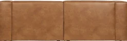 Zitbanken-WOOOD Bean 3,5-Zitsbank cognac