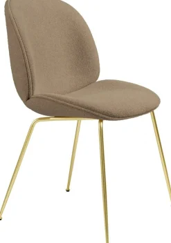 Design Stoelen|Kuipstoelen-GUBI Beetle Eetkamerstoel Light Bouclé