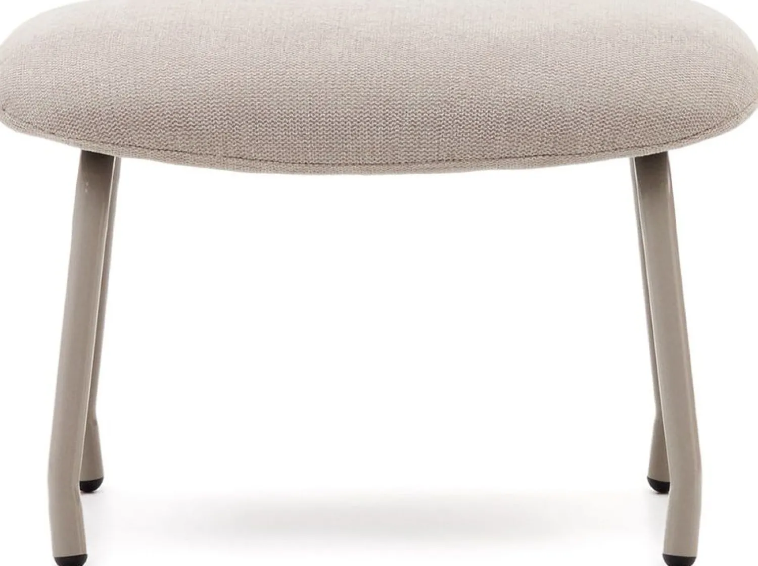 Hockers|Poefs-Kave Home Belina Hocker Beige