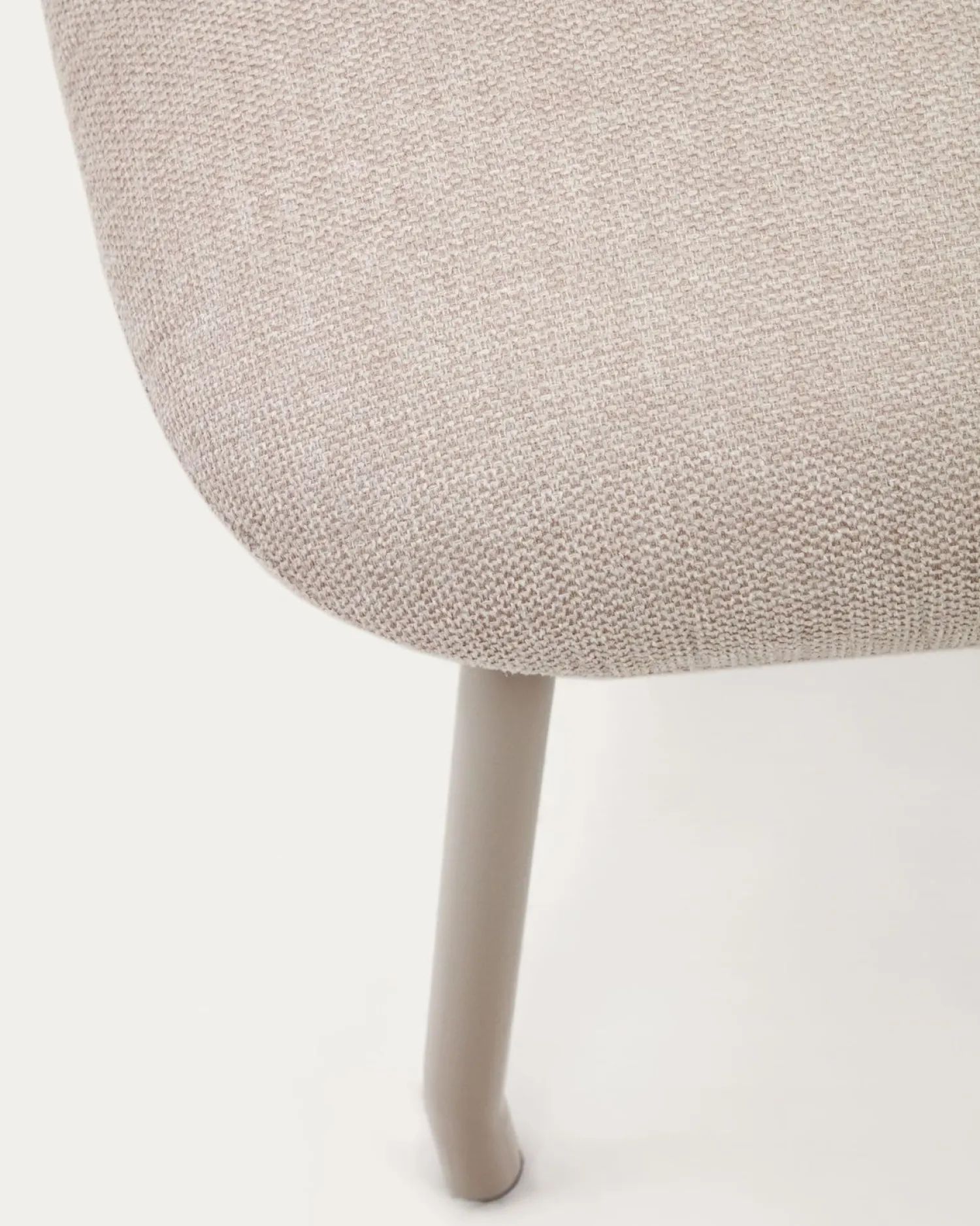 Hockers|Poefs-Kave Home Belina Hocker Beige
