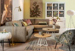 Houten Salontafels|Ronde Salontafels-Eijerkamp Collectie Belisa Salontafel wit