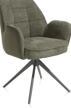 Eetkamerstoelen Met Armleuning-Henders en Hazel Bell Armstoel Mosgroen