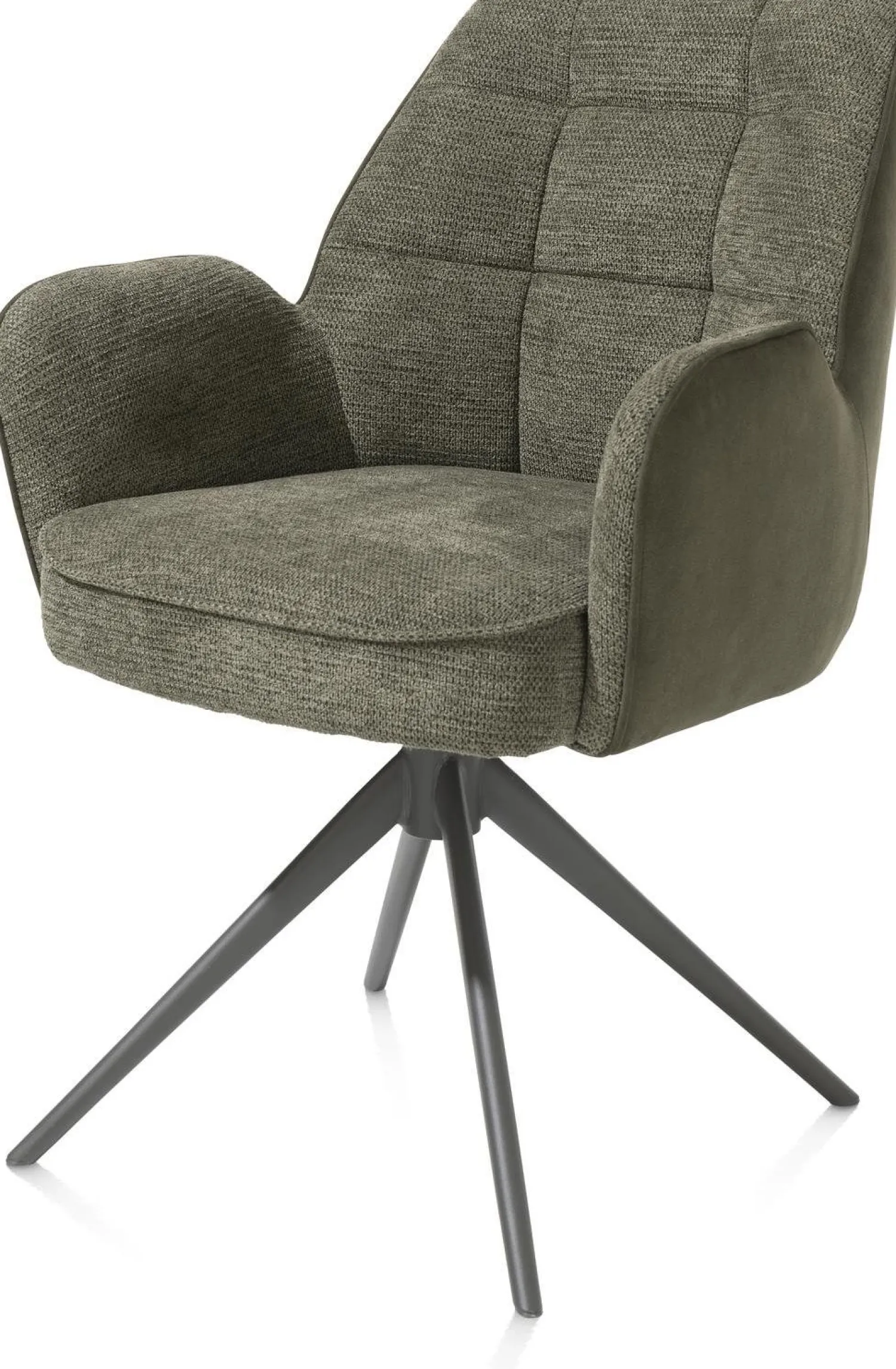 Eetkamerstoelen Met Armleuning-Henders en Hazel Bell Armstoel Mosgroen