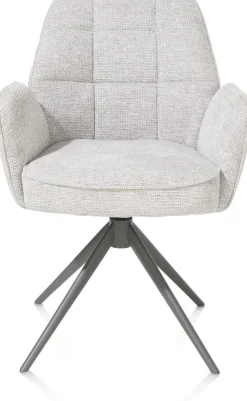 Eetkamerstoelen Met Armleuning-Henders en Hazel Bell Armstoel Kiezel
