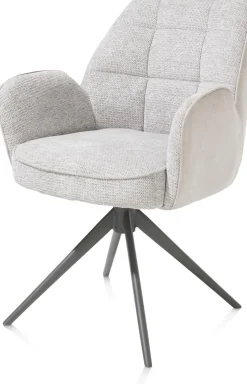 Eetkamerstoelen Met Armleuning-Henders en Hazel Bell Armstoel Kiezel