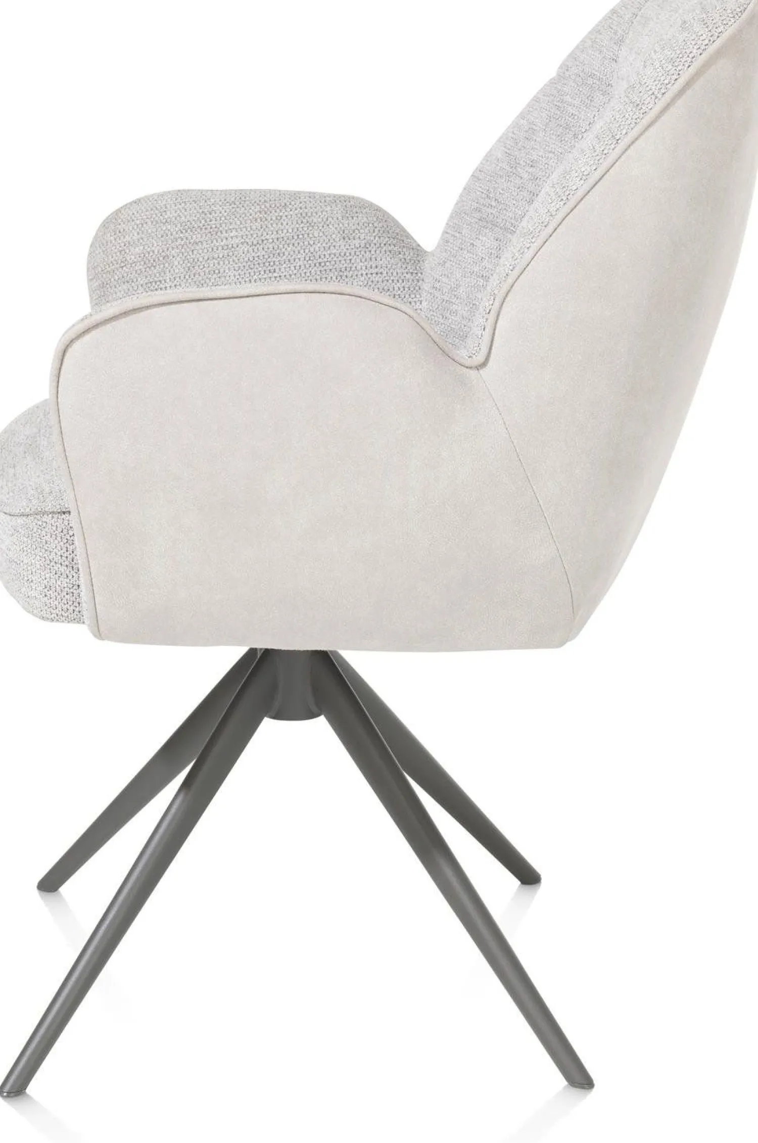 Eetkamerstoelen Met Armleuning-Henders en Hazel Bell Armstoel Kiezel