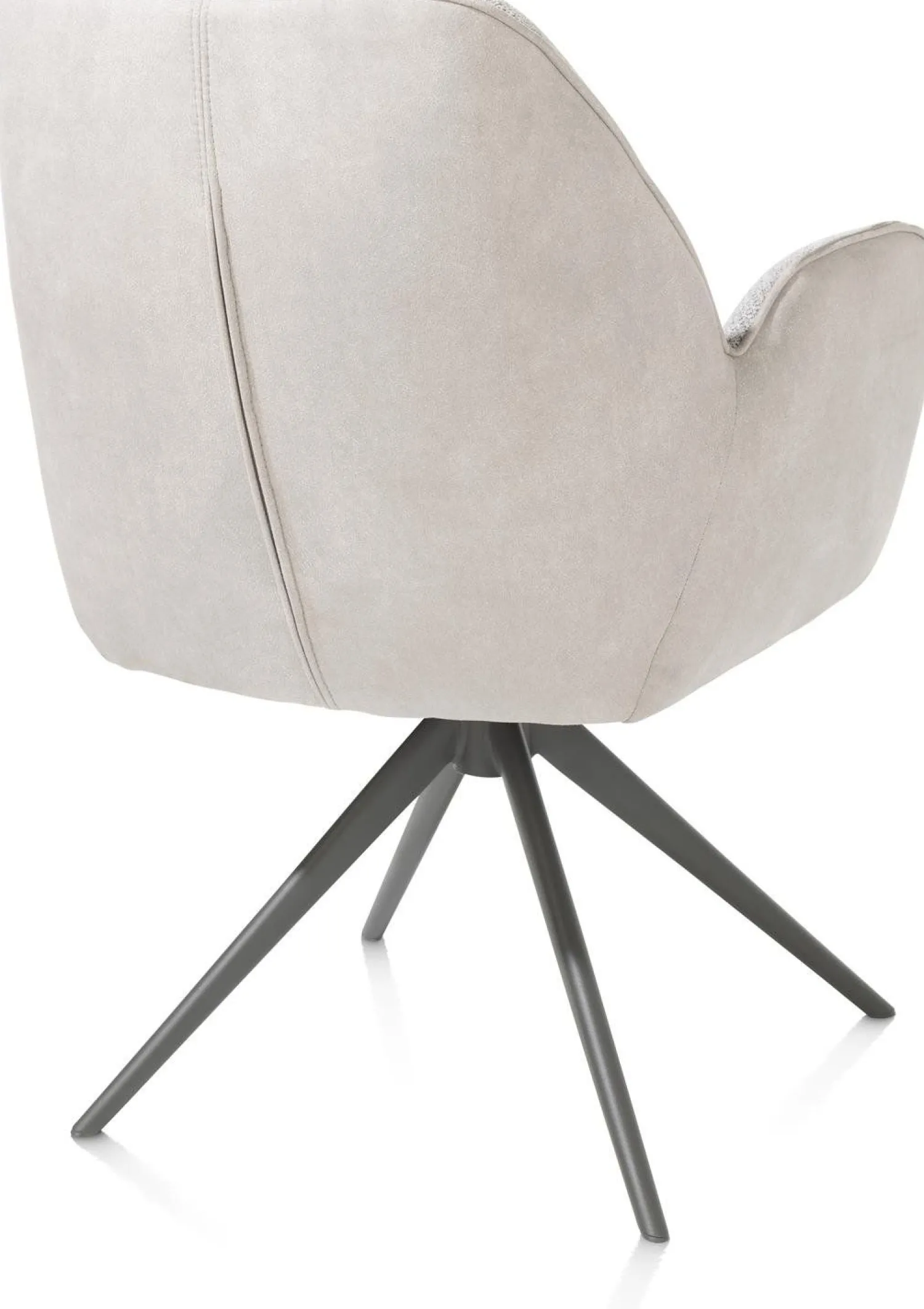 Eetkamerstoelen Met Armleuning-Henders en Hazel Bell Armstoel Kiezel