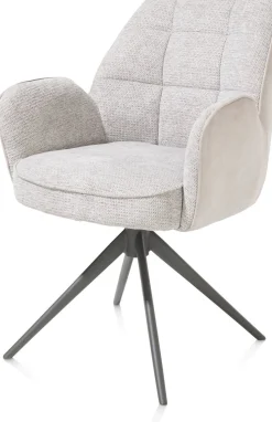 Eetkamerstoelen Met Armleuning-Henders en Hazel Bell Armstoel Kiezel