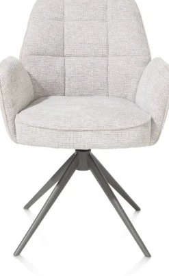 Eetkamerstoelen Met Armleuning-Henders en Hazel Bell Armstoel Kiezel