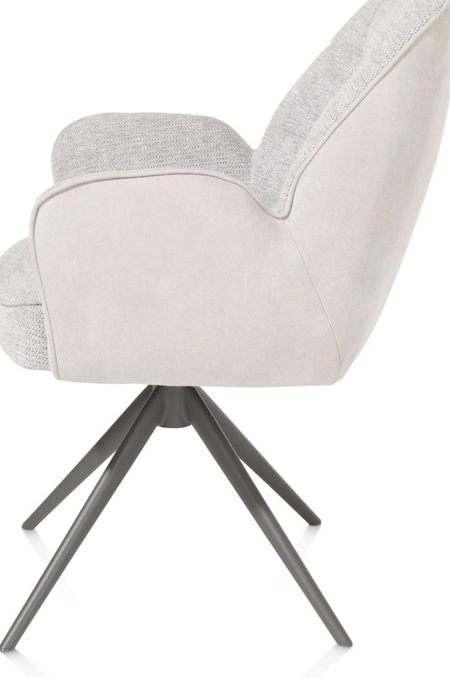 Eetkamerstoelen Met Armleuning-Henders en Hazel Bell Armstoel Kiezel