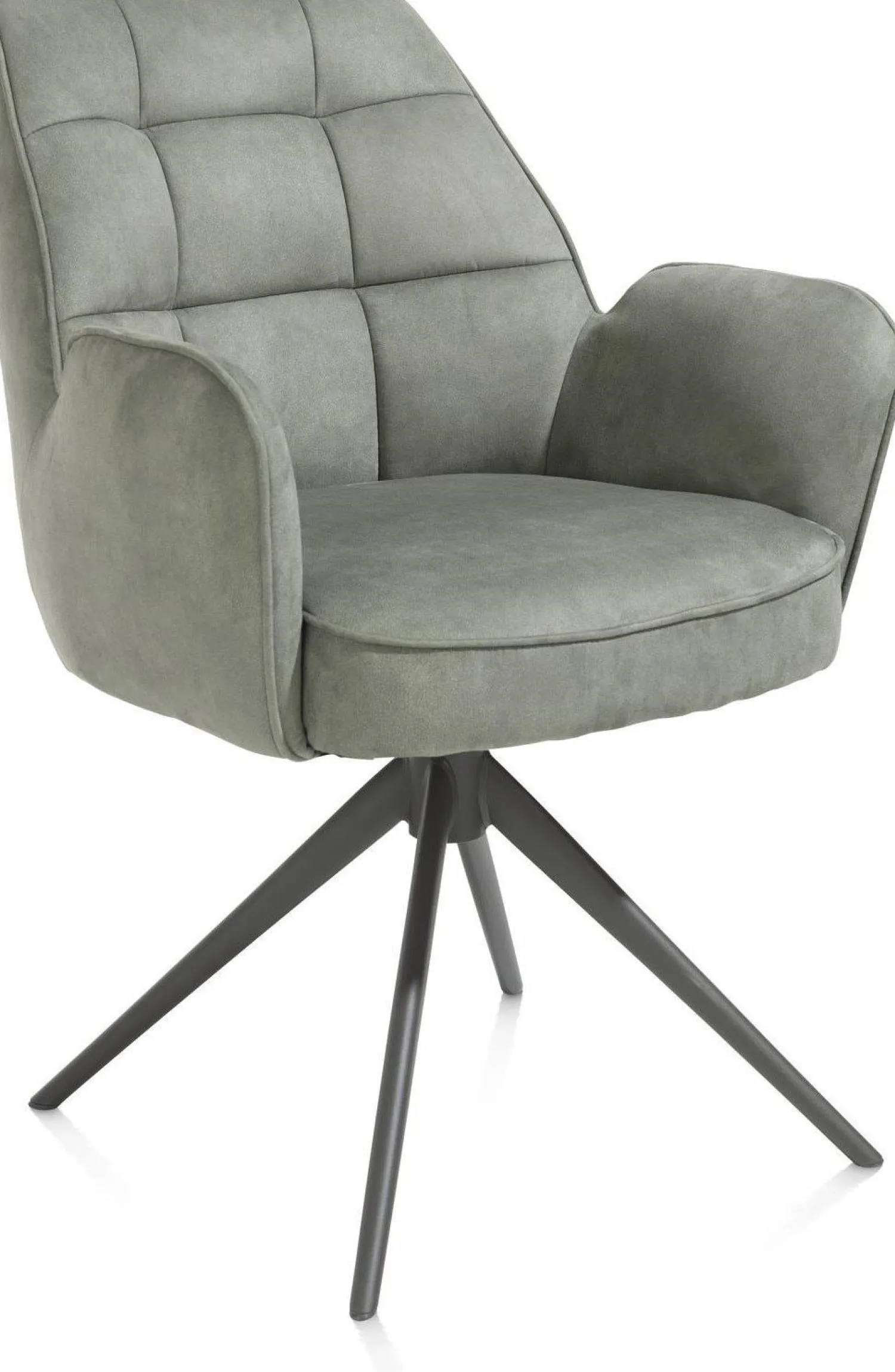 Eetkamerstoelen Met Armleuning-Henders en Hazel Bell Calabria Armstoel Olijf
