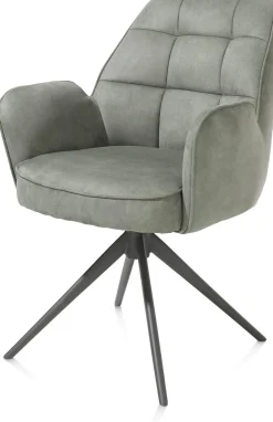 Eetkamerstoelen Met Armleuning-Henders en Hazel Bell Calabria Armstoel Olijf