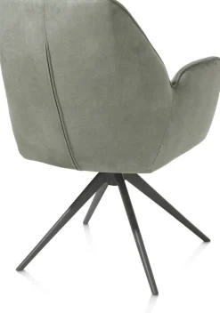Eetkamerstoelen Met Armleuning-Henders en Hazel Bell Calabria Armstoel Olijf