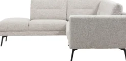 Zitbanken|Hoekbanken-Eijerkamp Collectie Belle Hoek Links Hoekbank Bruin, Beige