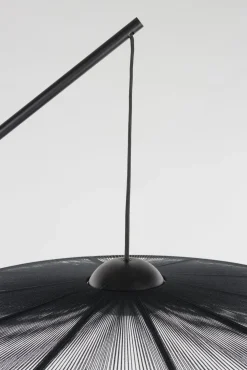 Design Vloerlampen|Vloerlampen-Zuiver Belle Vloerlamp Zwart