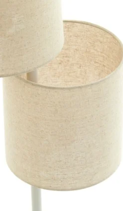 Vloerlampen|Vloerlampen-Trendhopper Benigno Vloerlamp Beige