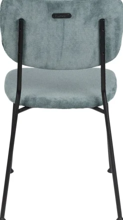 Eetkamerstoelen Zonder Armleuning-Zuiver Benson (set van 2) Eetkamerstoel Grijsblauw