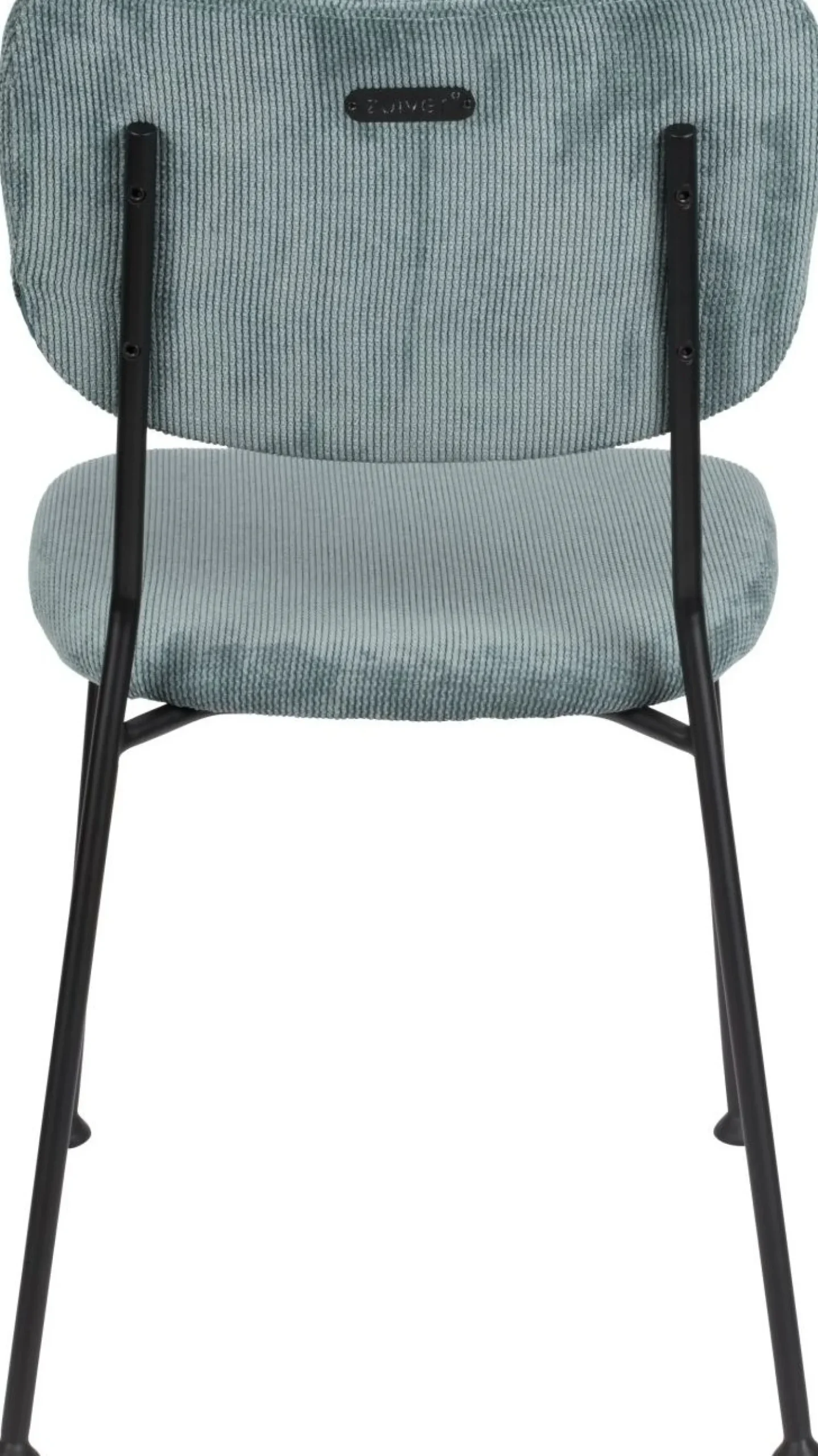 Eetkamerstoelen Zonder Armleuning-Zuiver Benson (set van 2) Eetkamerstoel Grijsblauw