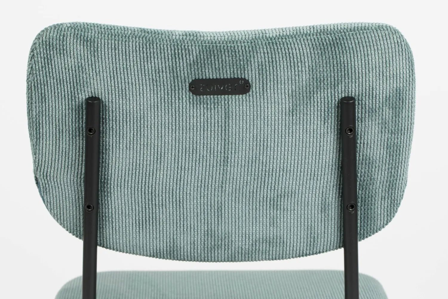 Eetkamerstoelen Zonder Armleuning-Zuiver Benson (set van 2) Eetkamerstoel Grijsblauw
