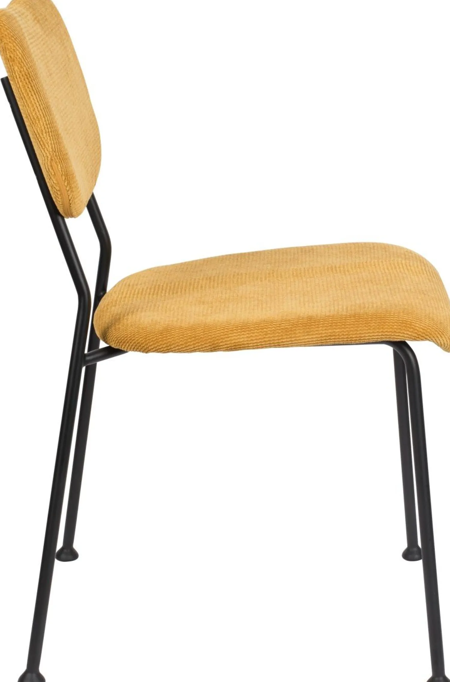 Eetkamerstoelen Zonder Armleuning-Zuiver Benson (set van 2) Eetkamerstoel Okergeel