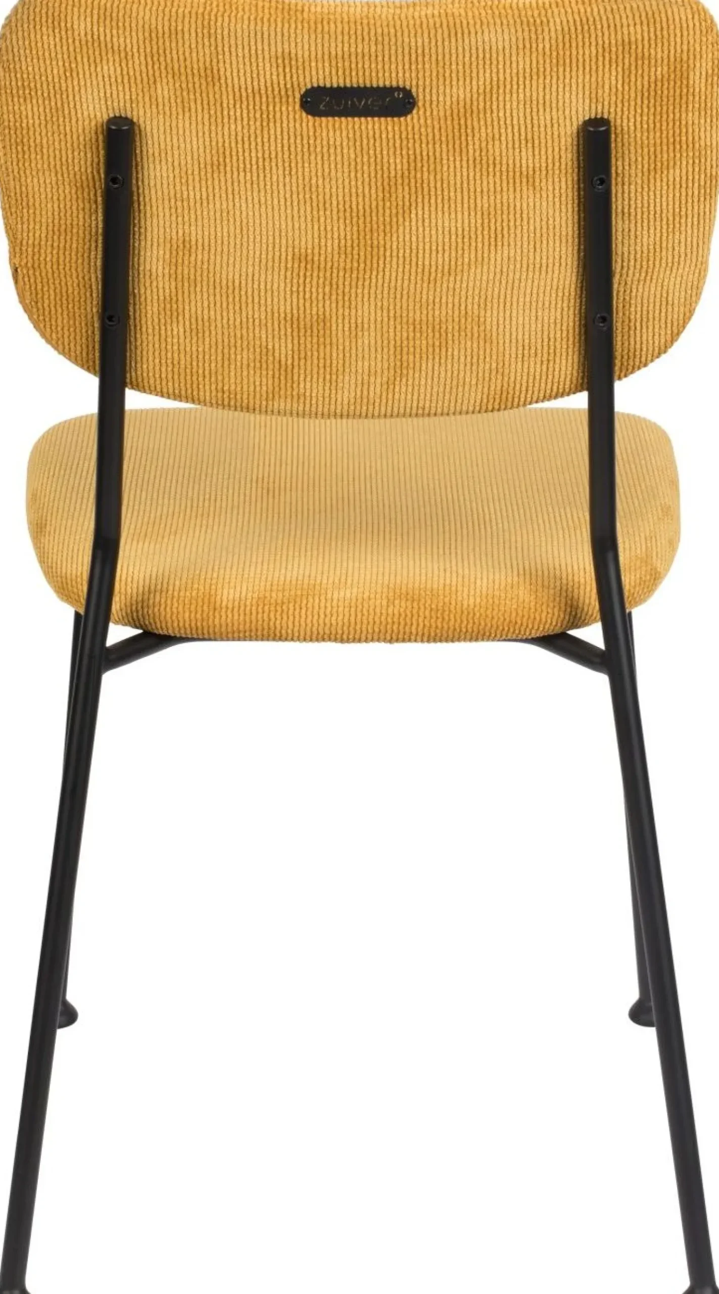 Eetkamerstoelen Zonder Armleuning-Zuiver Benson (set van 2) Eetkamerstoel Okergeel