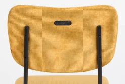 Eetkamerstoelen Zonder Armleuning-Zuiver Benson (set van 2) Eetkamerstoel Okergeel
