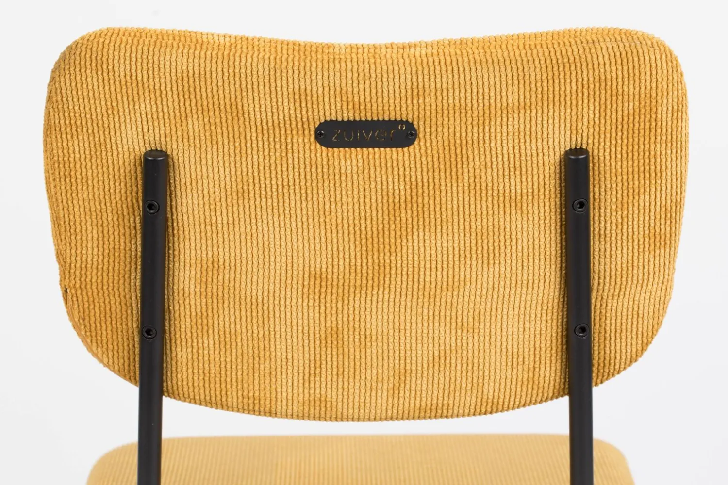 Eetkamerstoelen Zonder Armleuning-Zuiver Benson (set van 2) Eetkamerstoel Okergeel