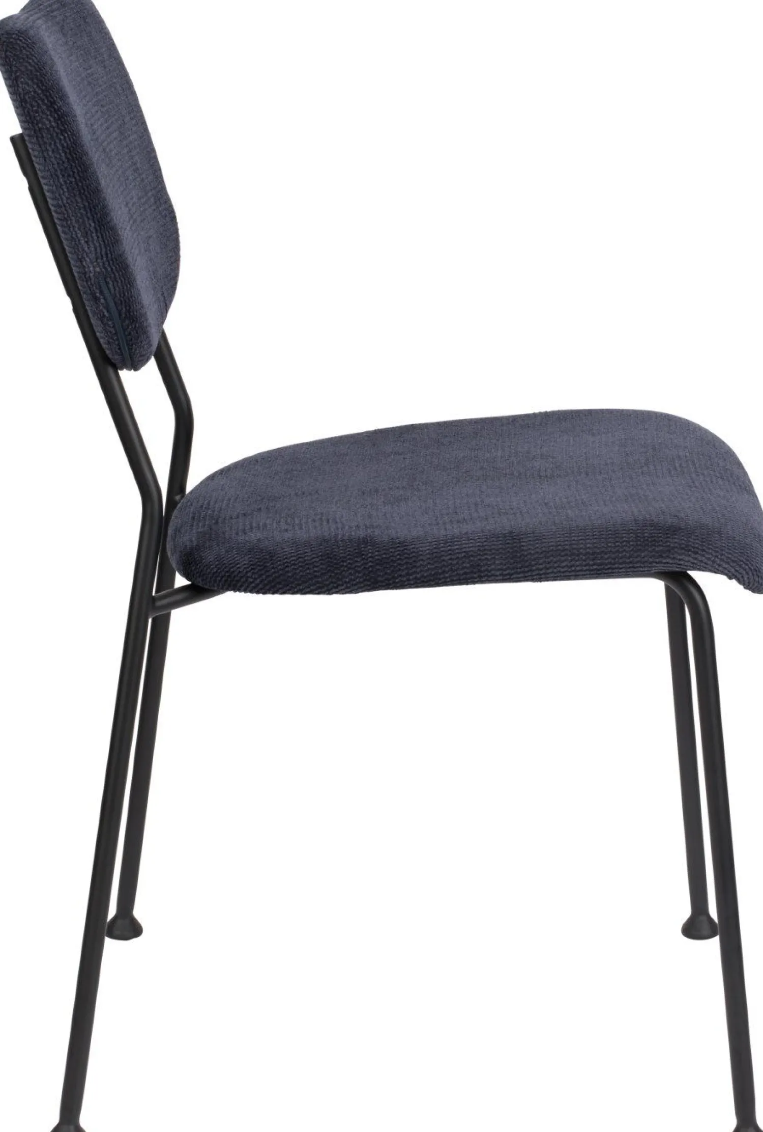 Eetkamerstoelen Zonder Armleuning-Zuiver Benson (set van 2) Eetkamerstoel Donkerblauw