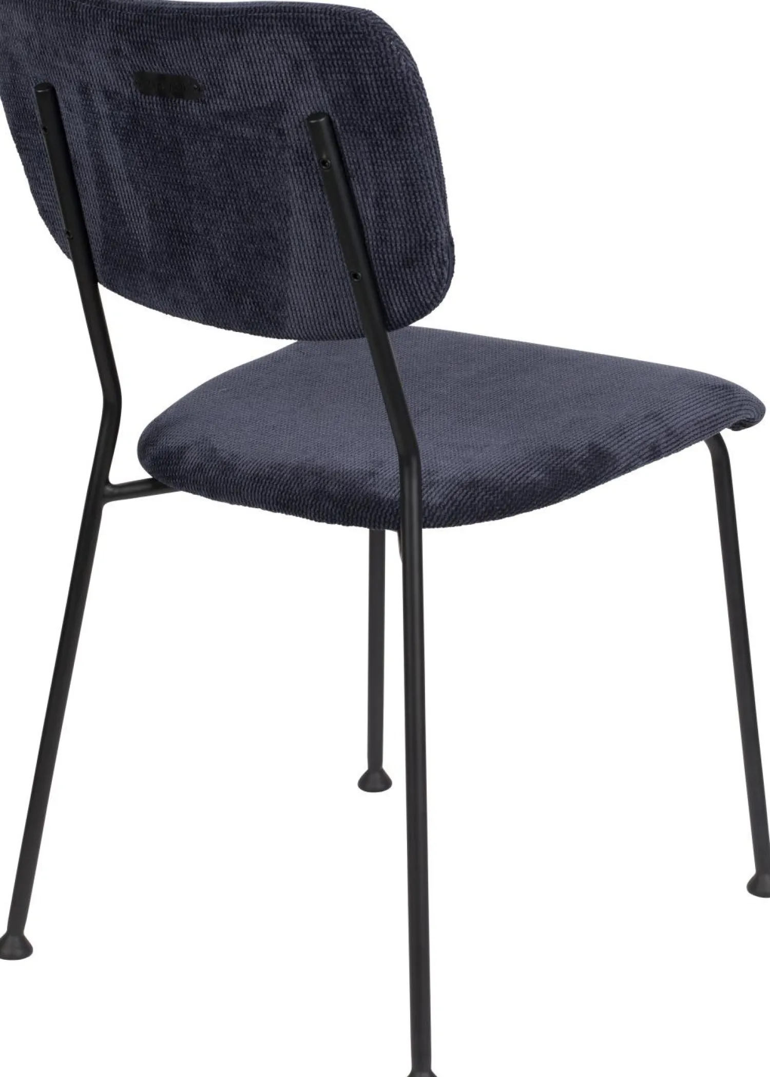 Eetkamerstoelen Zonder Armleuning-Zuiver Benson (set van 2) Eetkamerstoel Donkerblauw