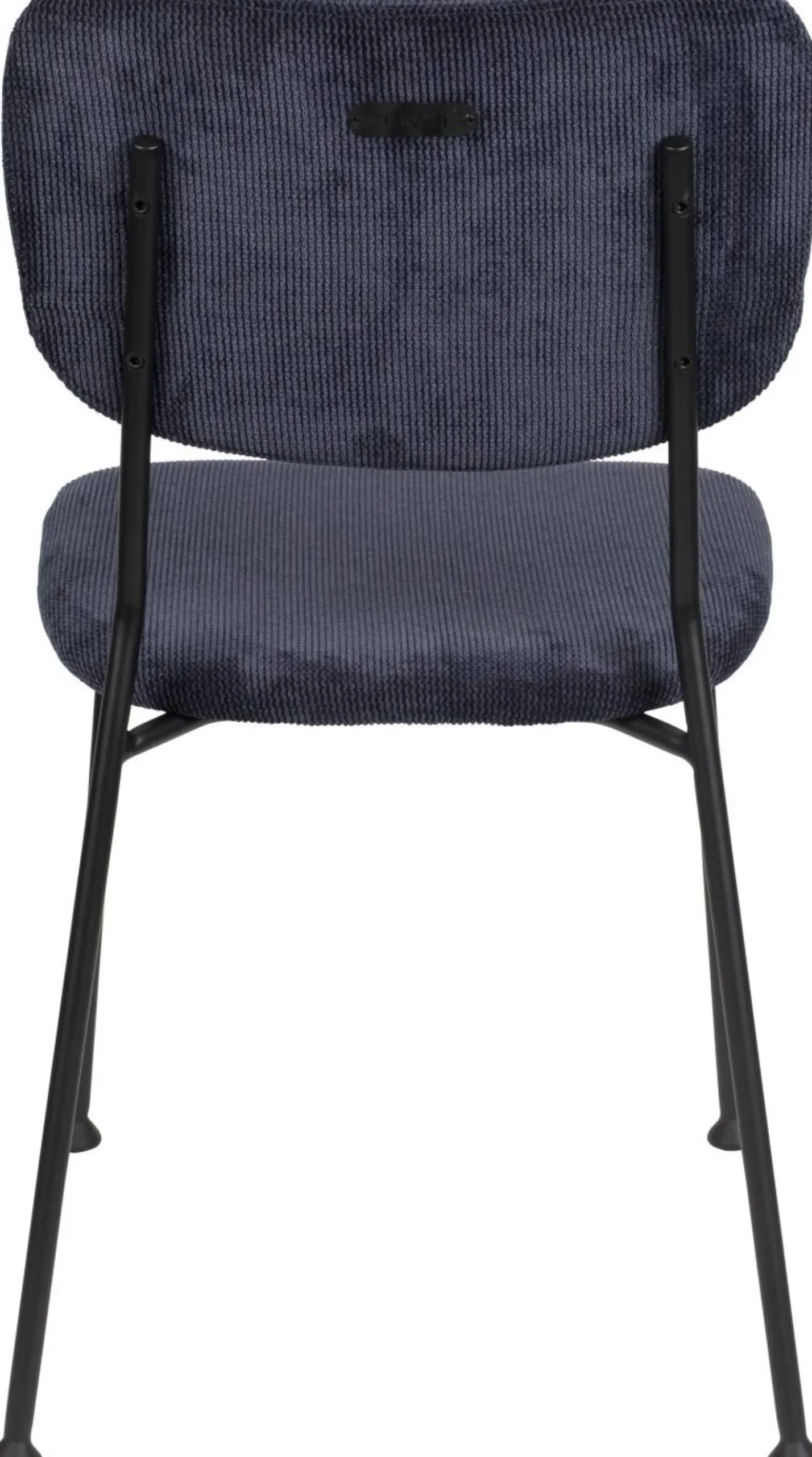Eetkamerstoelen Zonder Armleuning-Zuiver Benson (set van 2) Eetkamerstoel Donkerblauw